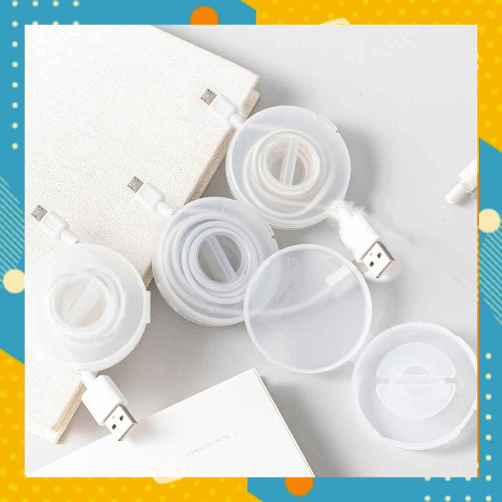 Penggulung KABEL Charger Data Perapih Kabel Gulungan Cas HP Headset TL2622B1