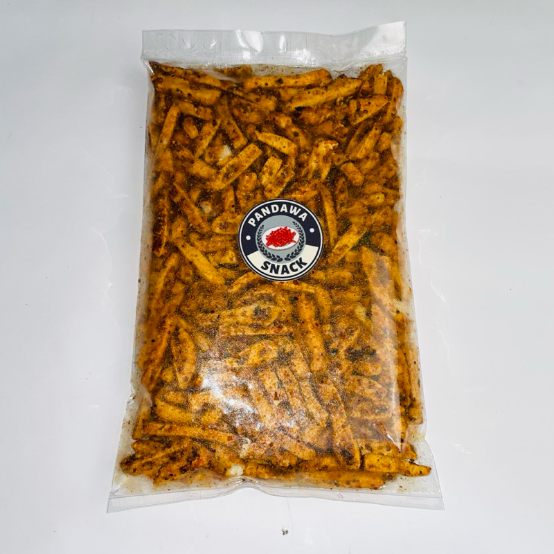 

Basreng Rendang Pedas Daun Jeruk 500gr
