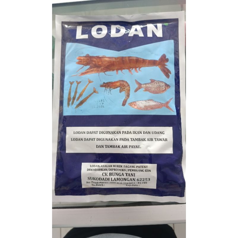 Probiotik ikan dan udang Lodan 500 gram
