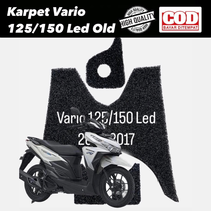 Karpet Bihun/Mie Vario 125/150 Led Old 2015-2017 Karpet injak tank saku vario led old 125/150 alas i