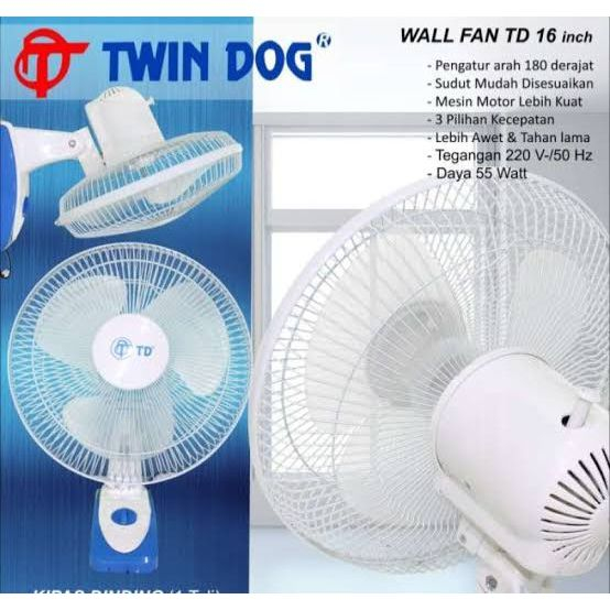 Kipas angin tembok / dinding Wall fan Yamakawa/ TD 16 inch