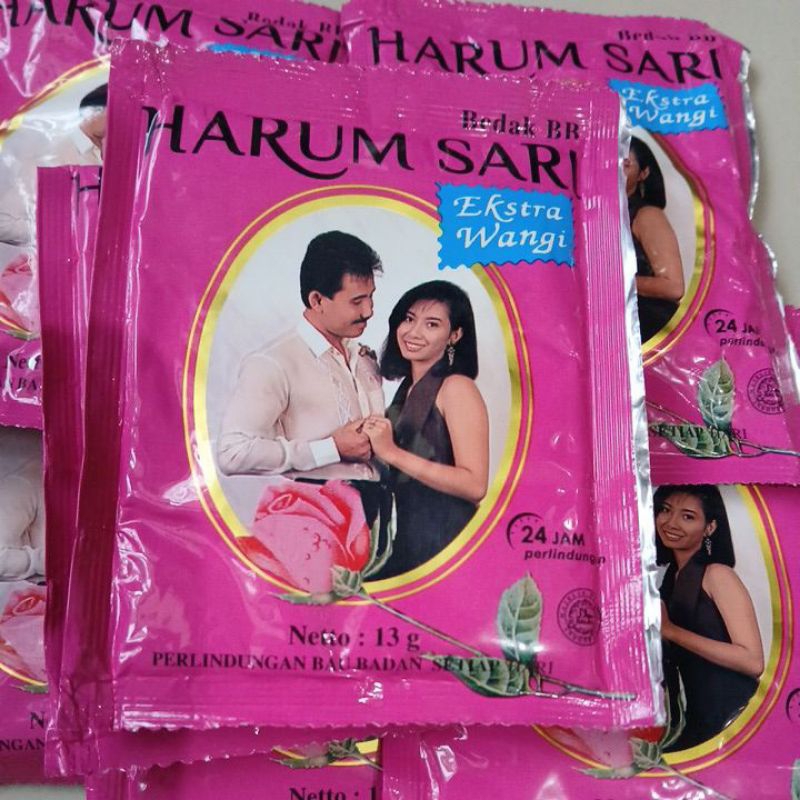 BB HARUM SARI , bedak ketiak harum 24jam