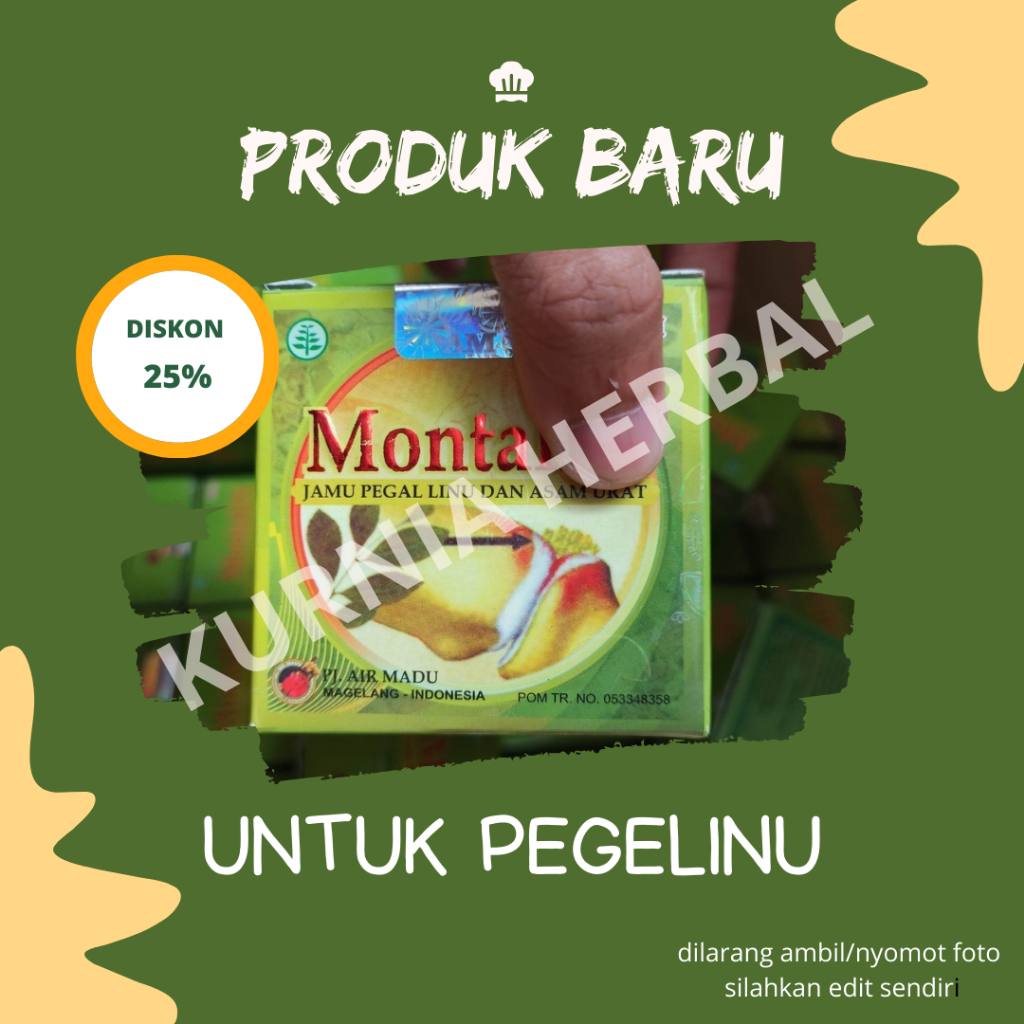 

TANGANI LINU isi kemasan 1 pack 10 sachet × 4 kpsl aturan minum: *minum secara teratur 2 kpsl *minum bila parah 2x2 kpsl per hari (montaline)