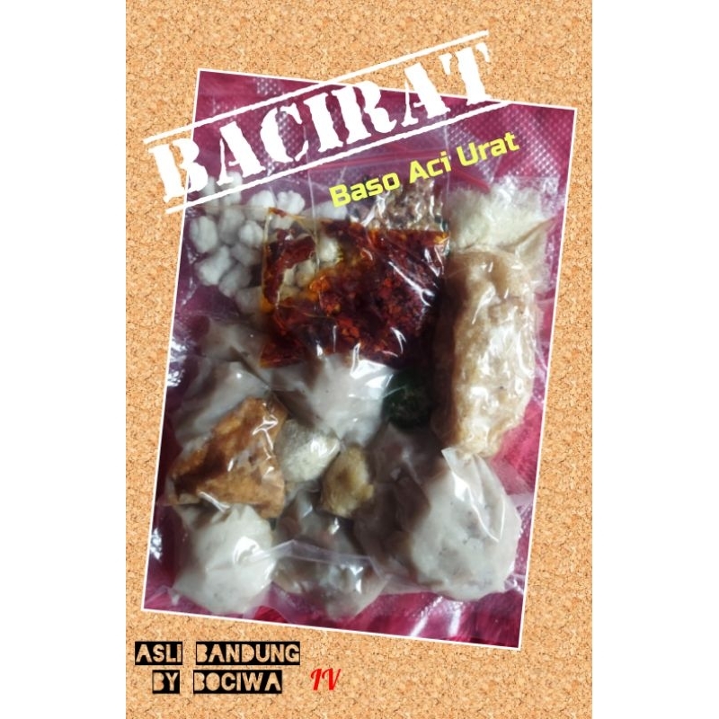 

Baso Aci Urat Paket 4 Bacirat Asli Bandung Bociwa