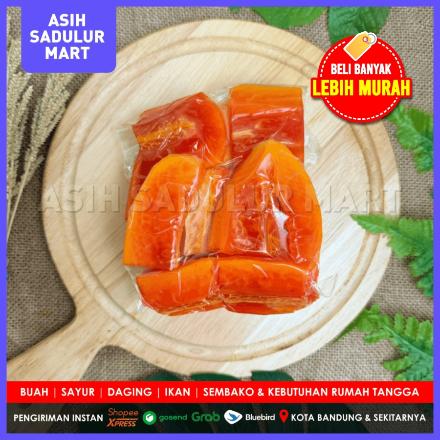 

Frozen Pepaya / Pepaya Beku 500gr / 1kg Kota Bandung | Asih Sadulur Mart