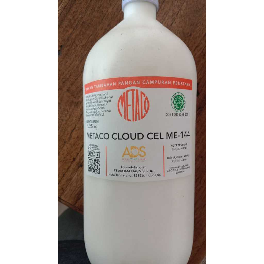

Cloudifier liquid / metaco cloud cel me / opaque white cair food grade 1 Kg