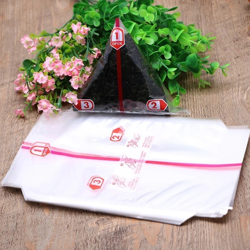 TERLARIS Onigiri Wrapper 100 Lembar Segitiga Nori Wrapper Onigiri Rumput Laut Nori Wrap Seaweed