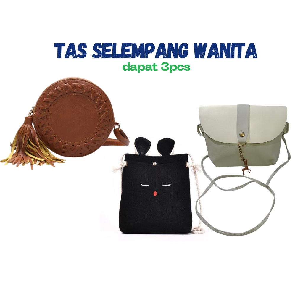 Hampers / souvenir / Tas Selempang Kelinci / Tas Emoticon Kelinci / Tas Selempang Rabbit / Tas Selem