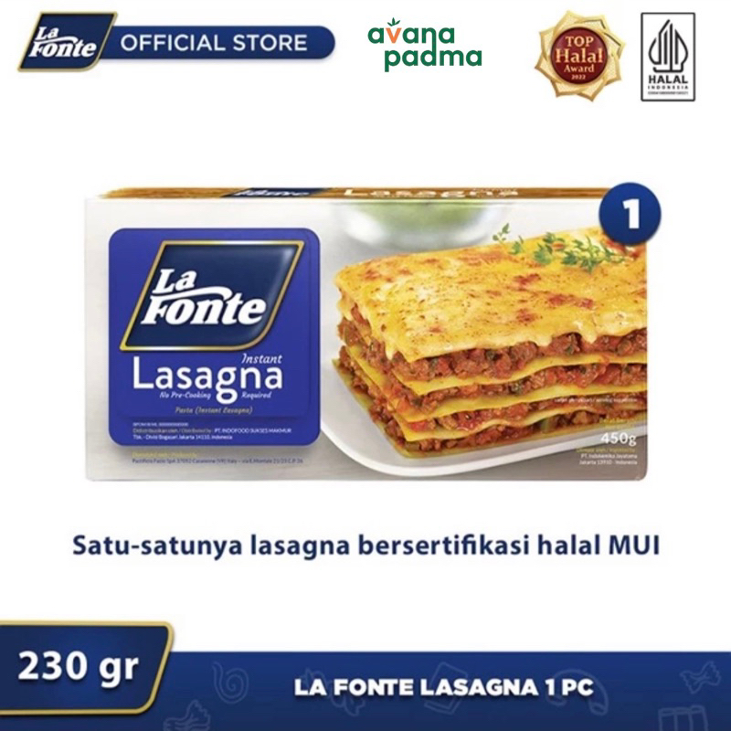 

La Fonte Lasagna (230g)