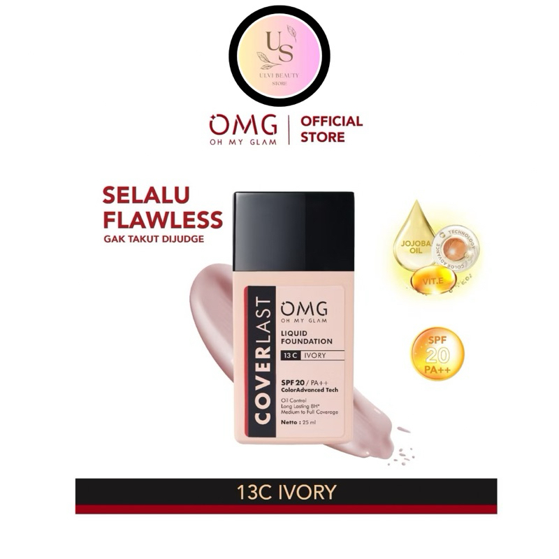 OMG - Coverlast Liquid Foundation 15ml
