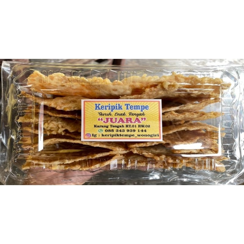 

Keripik Tempe Khas Wonogiri