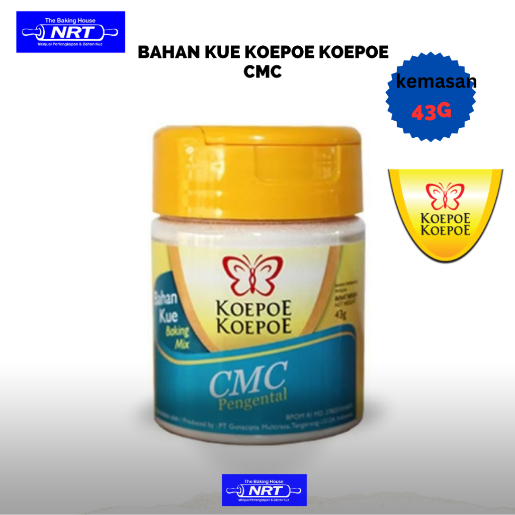 

Koepoe CMC Pengental 43gr Kupu Bahan baking