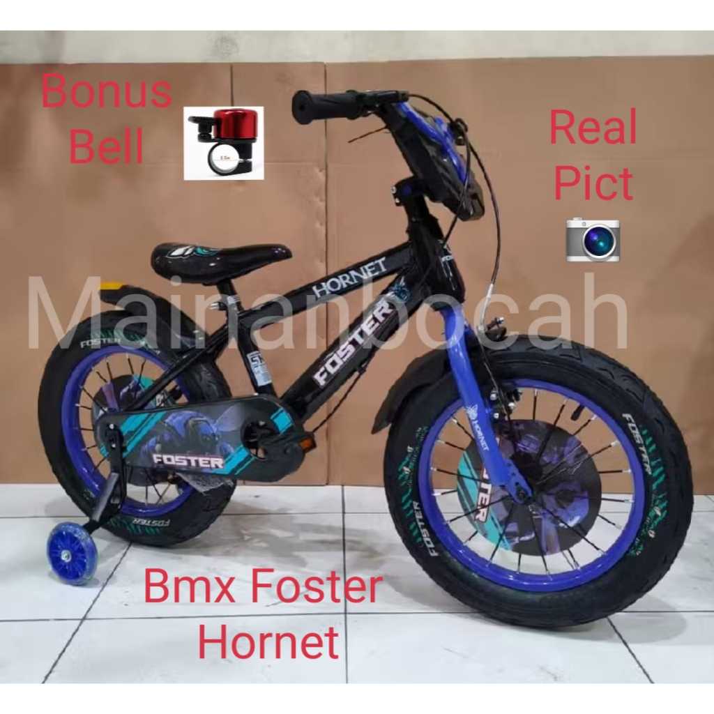 TERMURAH SEPEDA ANAK COWO BMX 18 INCH FOSTER HORNET BMX 18 FOSTER