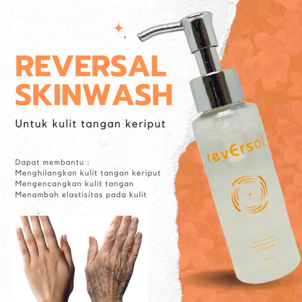 KODE N5V8 Reversal Skin Wash Untuk Atasi Kulit Tangan Keriput Penuaan Dini Kulit Keriput Dan Kulit B