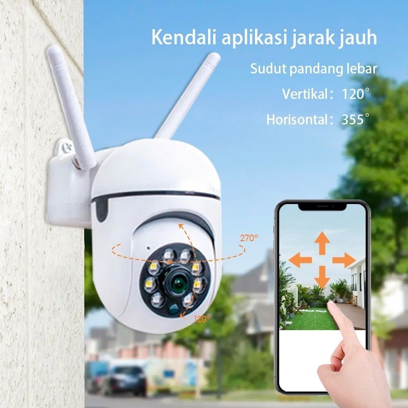 CCTV Outdoor Y33 Pelacakan Manusia HD Penglihatan Malam Nirkabel Kamera Tahan air Tahan hujan Tahan 