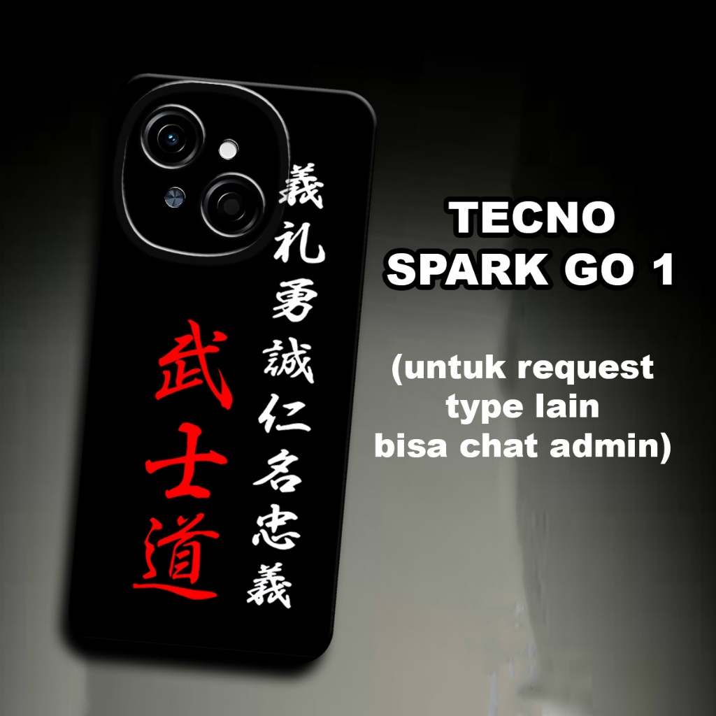 CC21/ Softcase karet lentur untuk TECNO SPARK GO 1/Motif kaligrafi/case TECNO SPARK GO 1 /kesing TEC