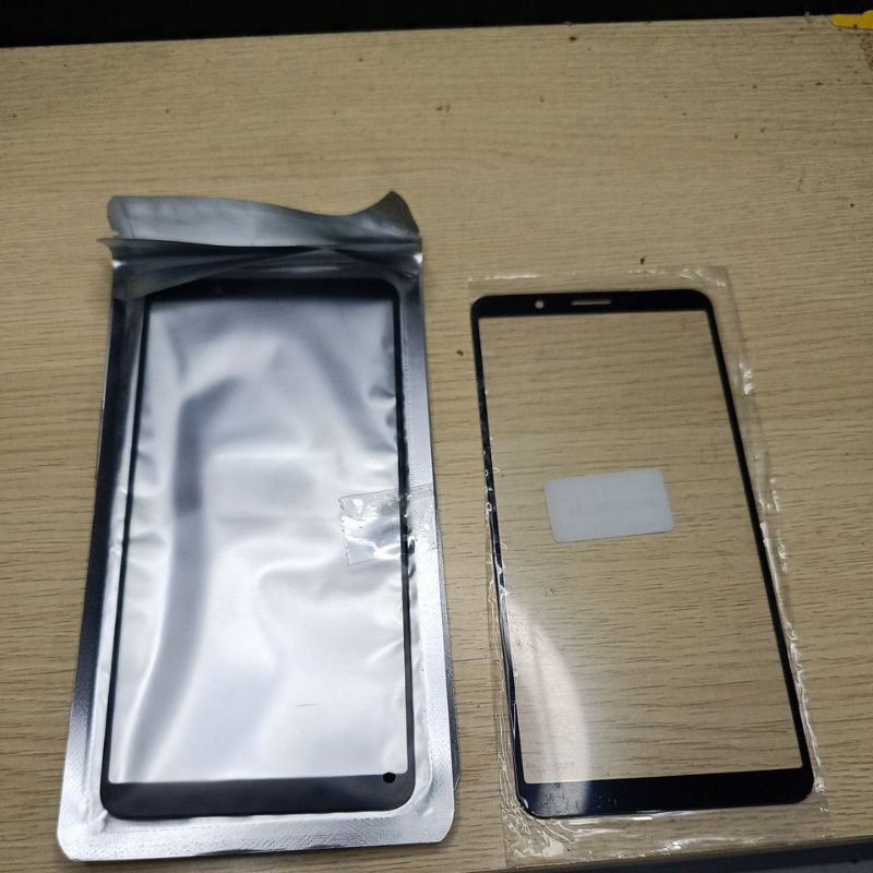 glass + oca Vivo y71 hitam kaca lcd Vivo y71