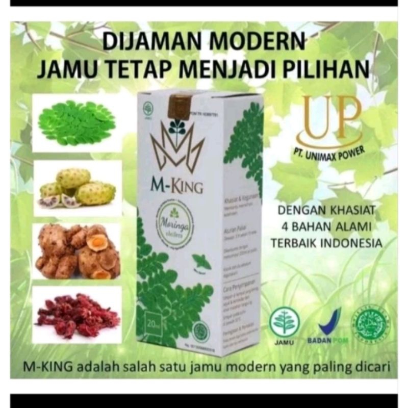 MKING JAMU TETES HERBAL, Moringga King ,MKING jamu tetes herbal original