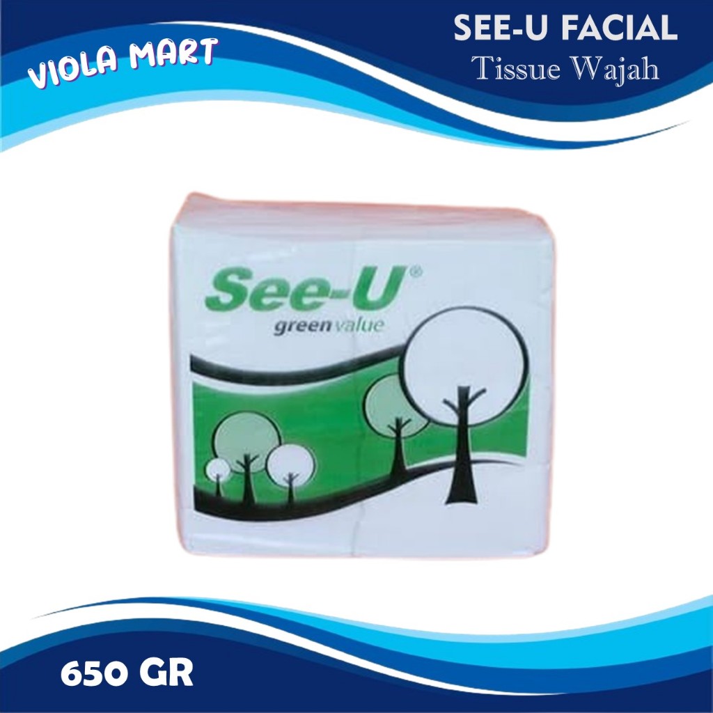 Tissue SEE U Facial 650sh / Tissue Wajah