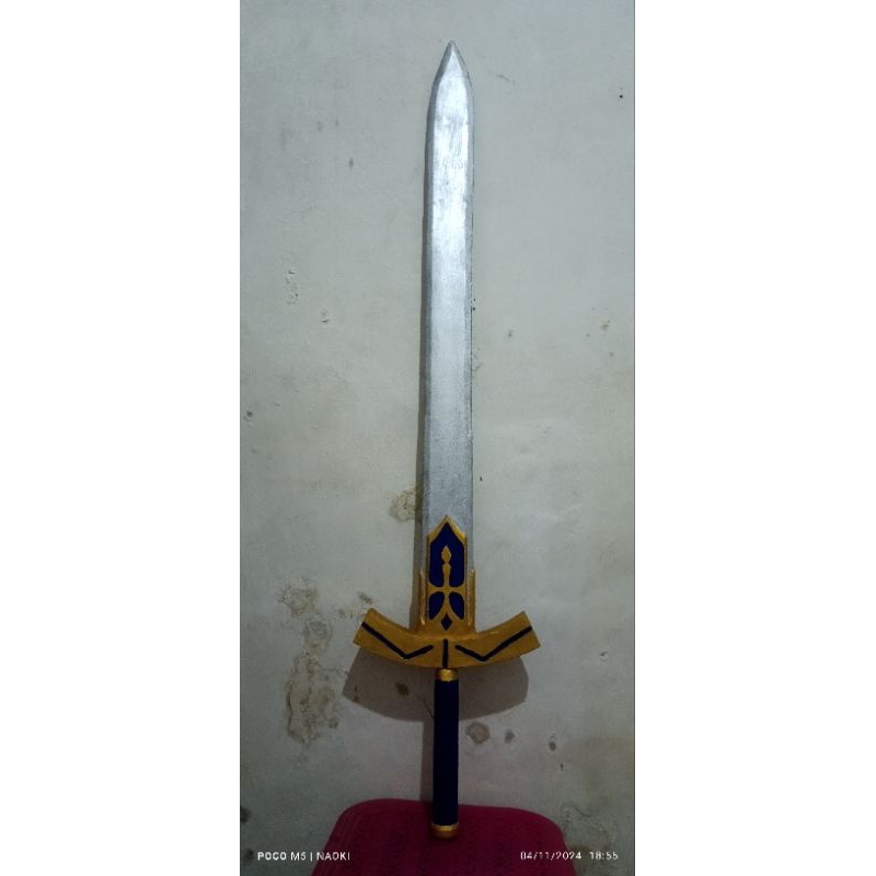 [PROMO] property cosplay ringan .excalibur fate saber arthur sword . fate series  .murah berkualitas