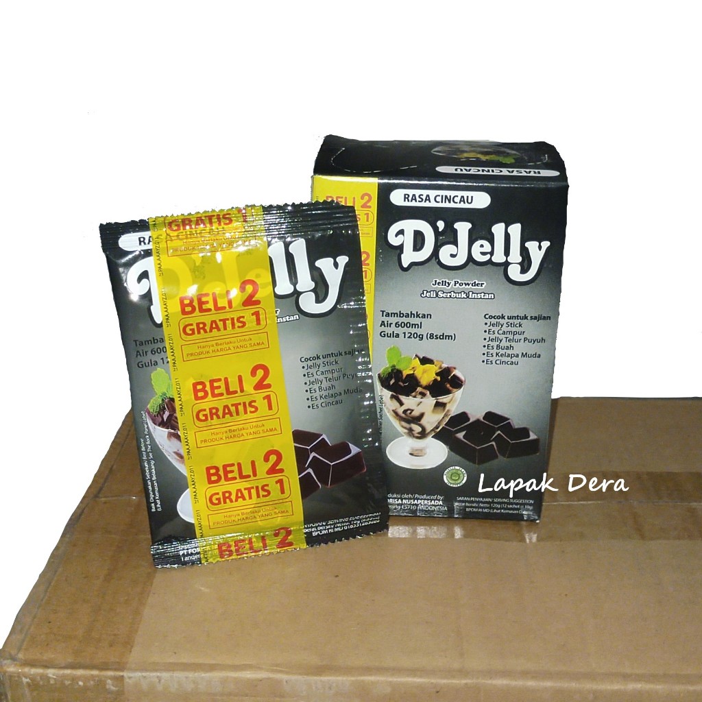 

D'JELLY RASA CINCAU 1 BOX (12x10 gr)