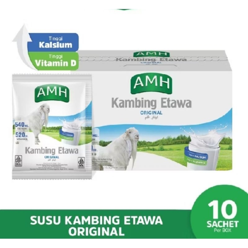 

Susi Kambing Etawa AMH Orginal( BOX 10saset )