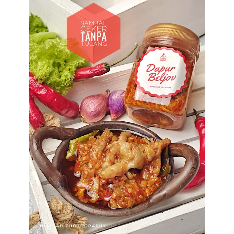 

Sambal Ceker Tanpa Tulang Dapur Beljov 150gr