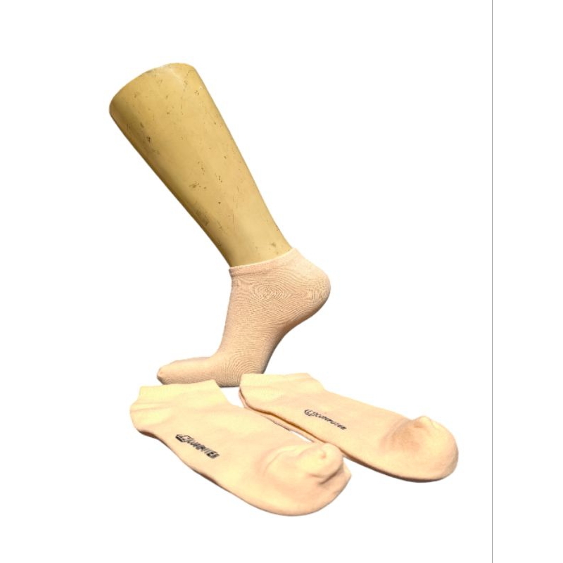6 pasang-kaos kaki pendek wanita warna kulit/ kaus kaki semata kaki cream