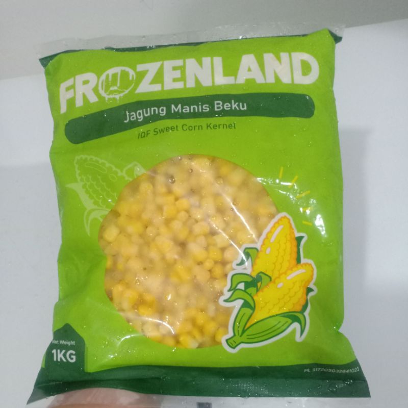 

Frozen Land Jagung Manis Beku 1 Kg