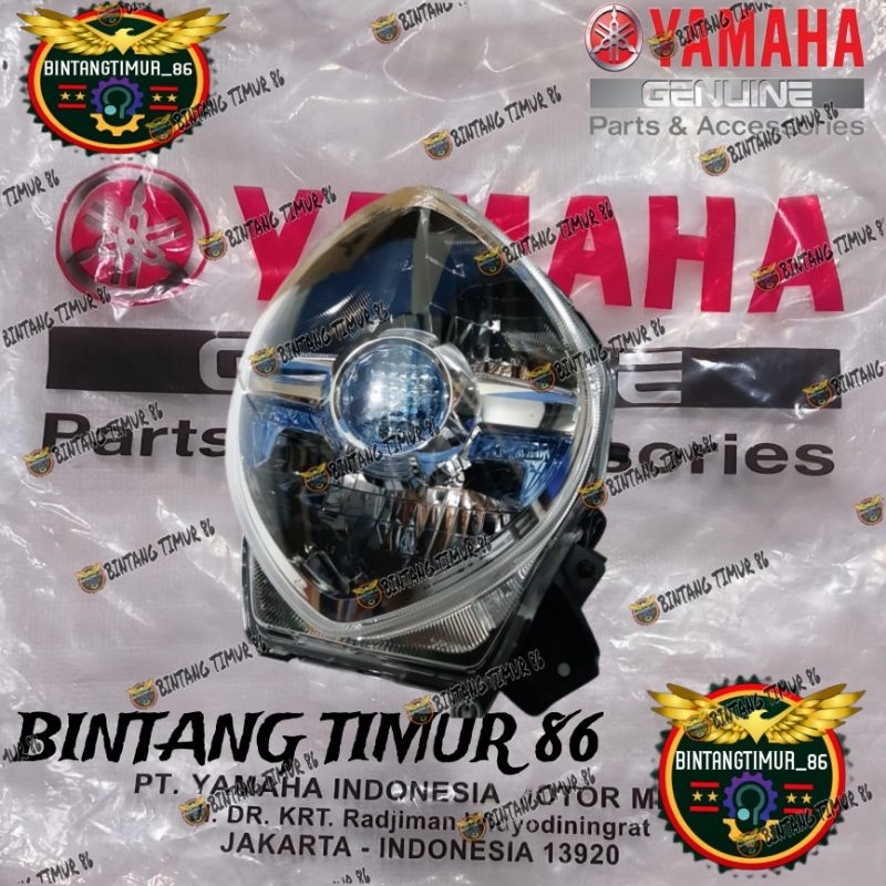 REFLEKTOR LAMPU DEPAN YAMAHA FINO GRANDE LED ORIGINAL YGP BB9-H4310-00