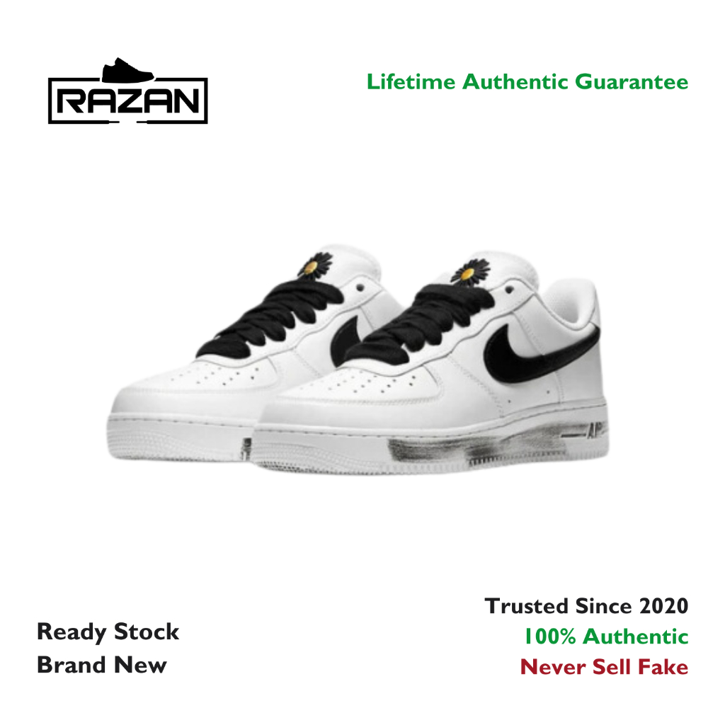 Air Force 1 Low G-Dragon Peaceminusone Paranoise White 2.0 100% Authentic Original