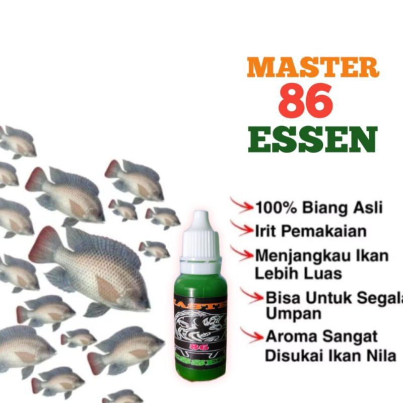 Essen Gacor 15 ml Melon 100 % pemikat ikan Mas super Nila Mujair mujaer  lele super babon Esen campu