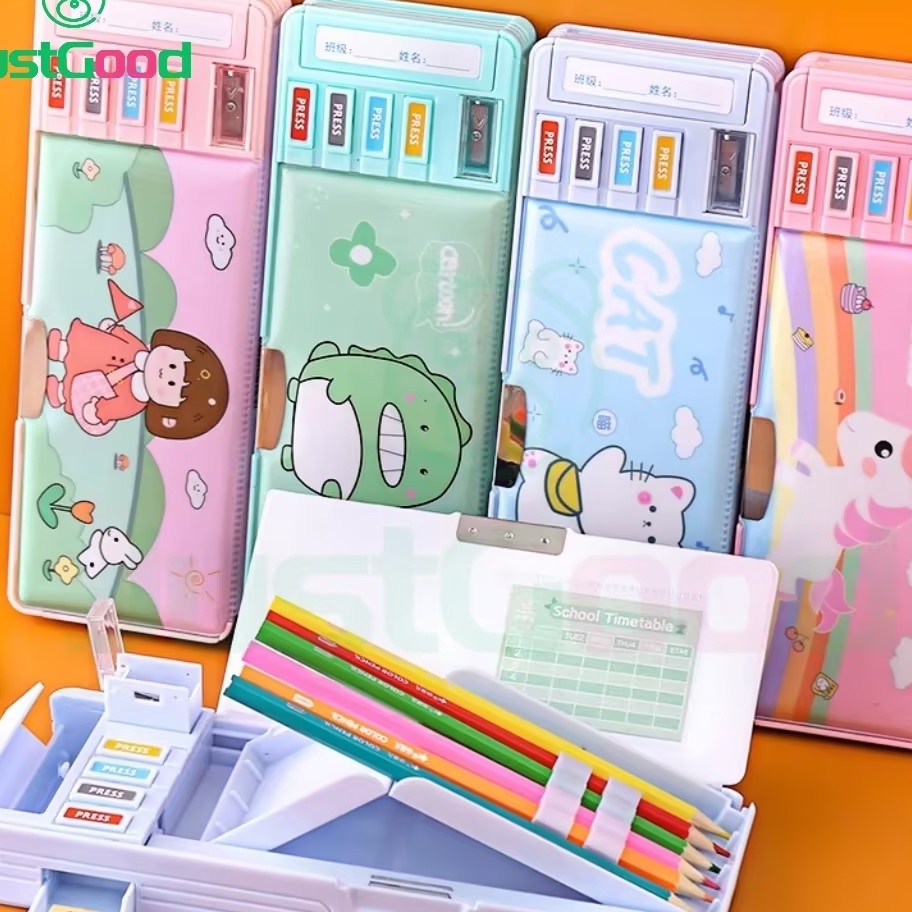 

STOK SEDIKIT Ready Unicorn kotak pensil anak kotak pensil multifungsi TEMPAT PENSIL ANAK PEREMPUAN MURAH KOTAK PENSIL ANAKPencil storage multifunctional stationery storage box Lapisan Ganda Tunggal dengan Rautan Kapasitas