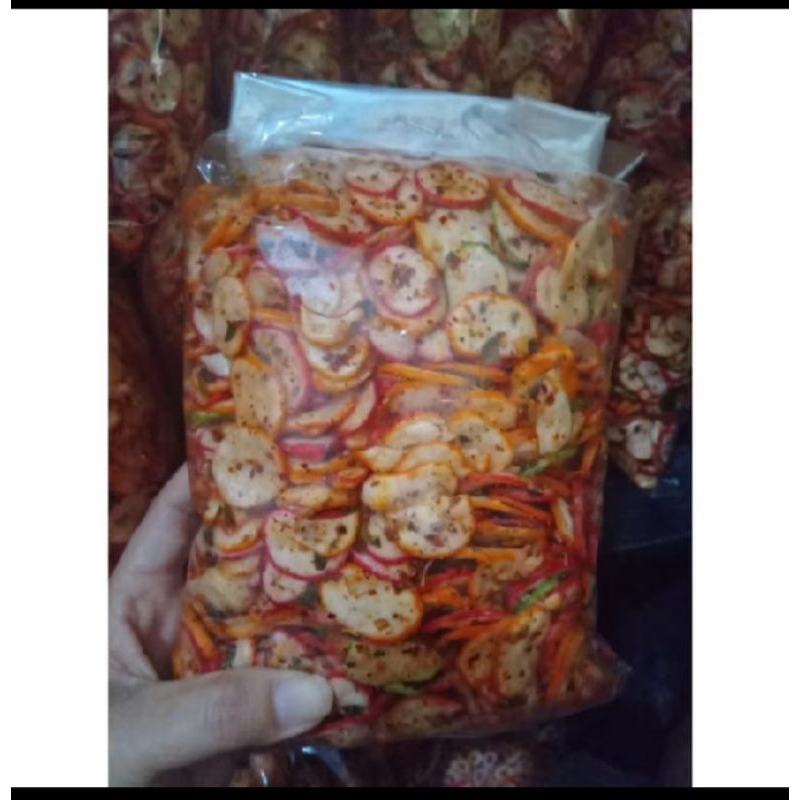 

krupuk bantat pedas daun jeruk 500gr