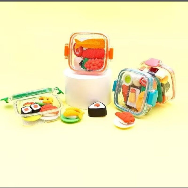 

Penghapus / Set Makanan Lucu