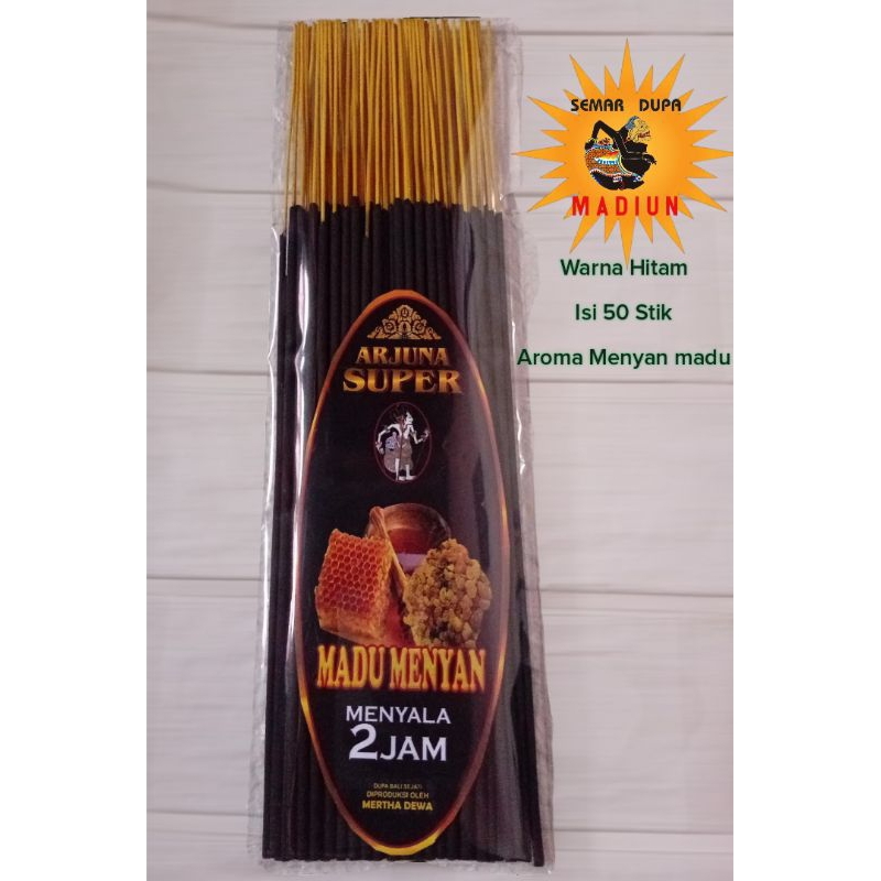 Satu_Setu Dupa Menyan Madu Full Celup Wangi Arjuna Herbal