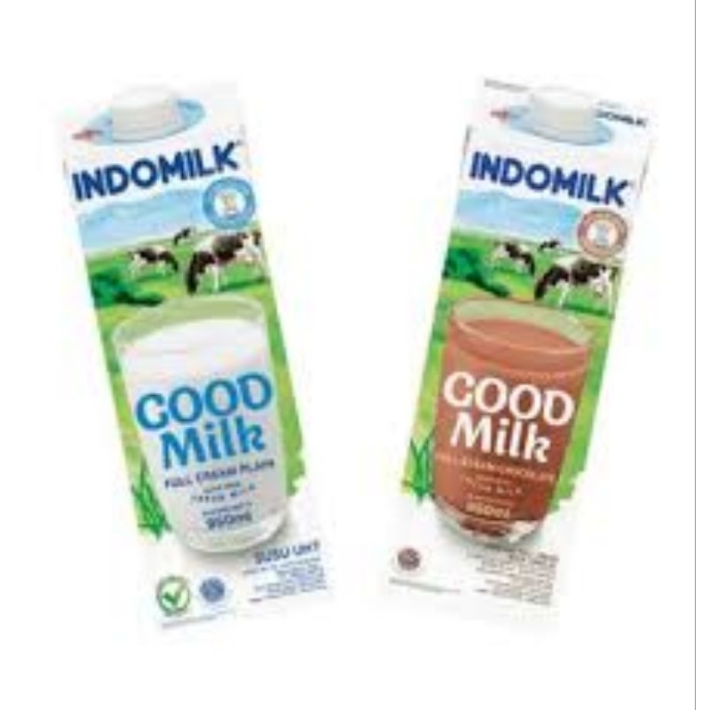 

susu UHT indomilk / susu segar indomilk 950 ml / susu uht