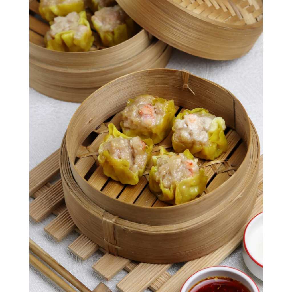 

dimsum siomay ayam toping udang isi 10pc