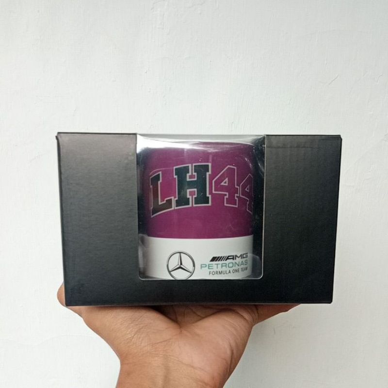 Gelas Mug LH44 Lewis Hamilton MERCEDES AMG F1 Team Official Merchandise