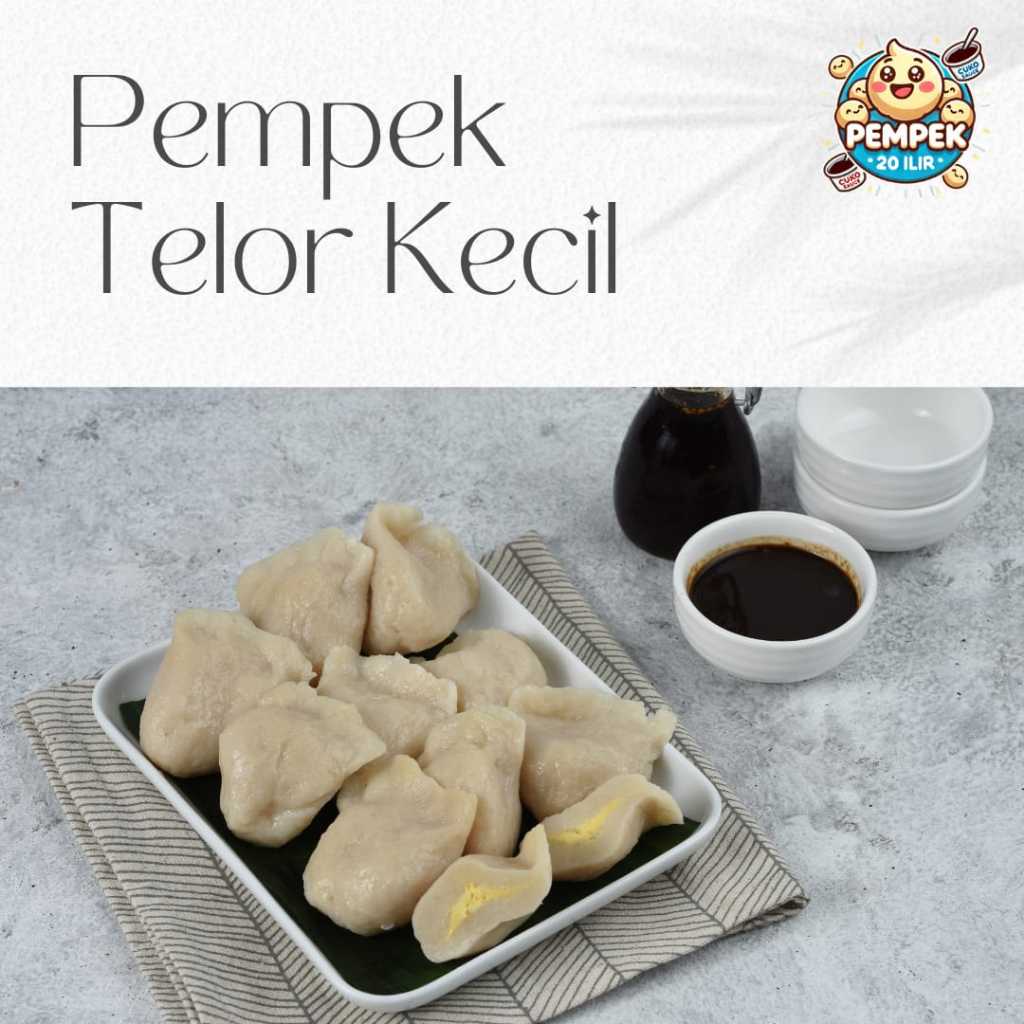 

Pempek Frozen TELOR KECIL 20 Ilir Palembang 100% Ikan Tenggiri Asli