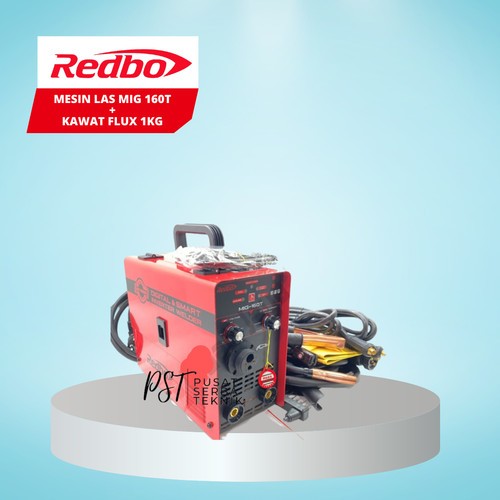 Mesin Las  Mig 160T Redbo CO Flux Core Gasless