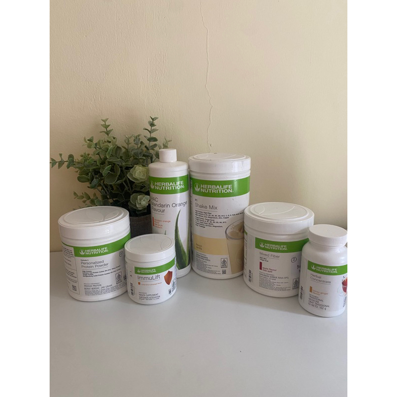 HERBALIFE TERMURAH ORIGINAL | ALOEVERA | SHAKE MILK | PERSONALIZED PROTEIN POWDER | IMMULIFT | HERBA