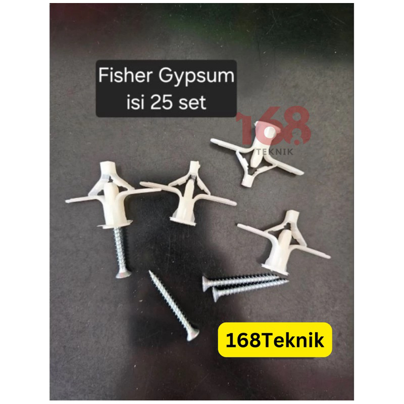 168Teknik Fisher Gypsum Set/Fisher Gypsum 25 pcs