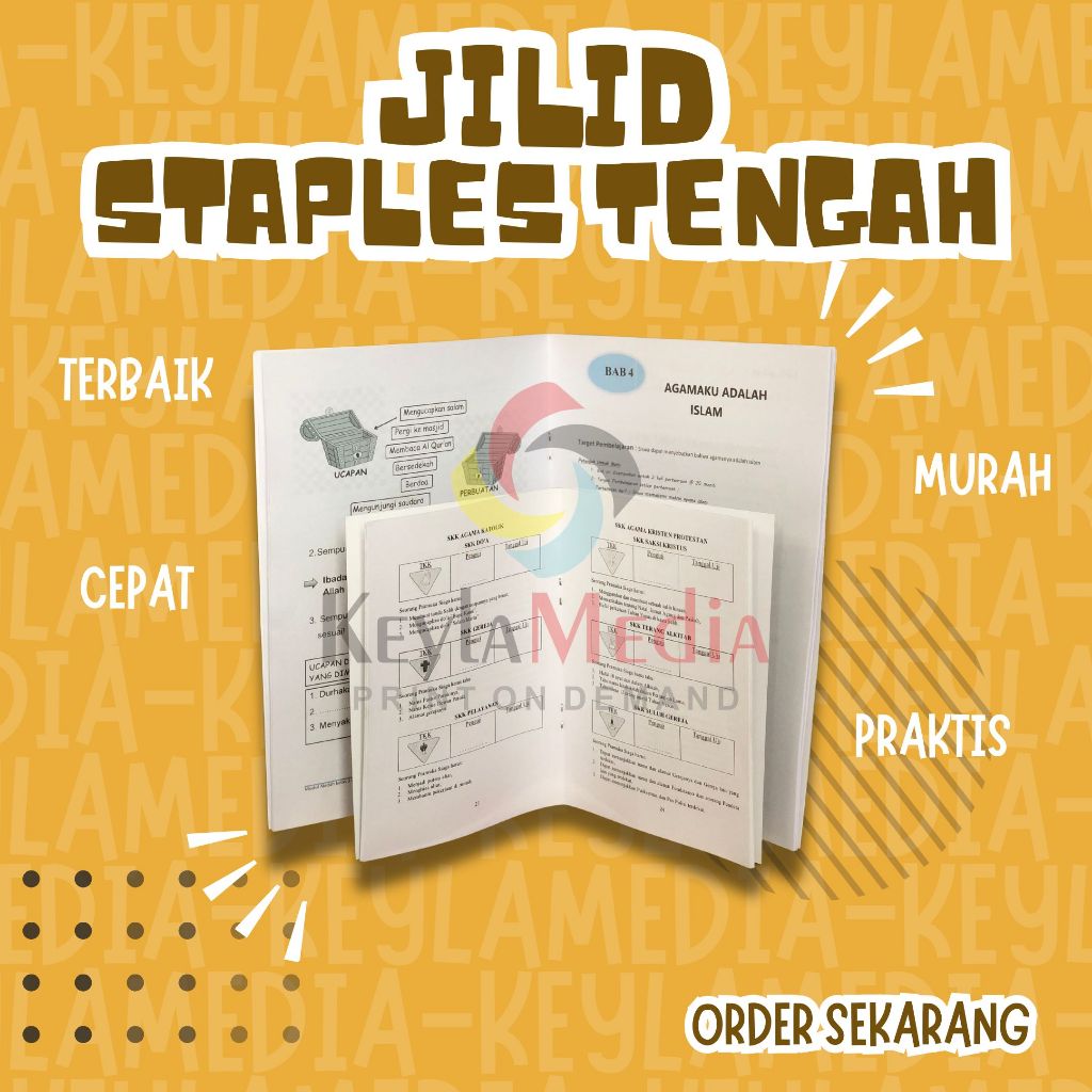 JILID STAPLER TENGAH