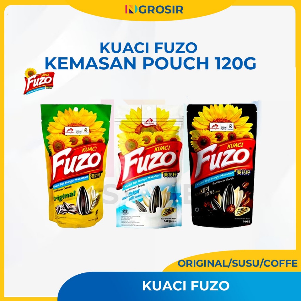 

KUACI FUZO KEMASAN 140G RASA ORIGINAL/COFFEE/MILK