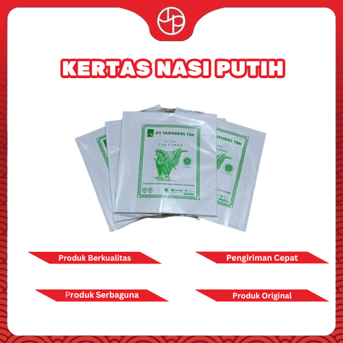 Kertas Nasi Putih Kfc Cap Gajah