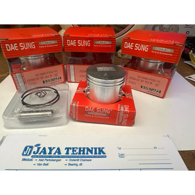 piston kit chainsaw DAE SUNG 5800