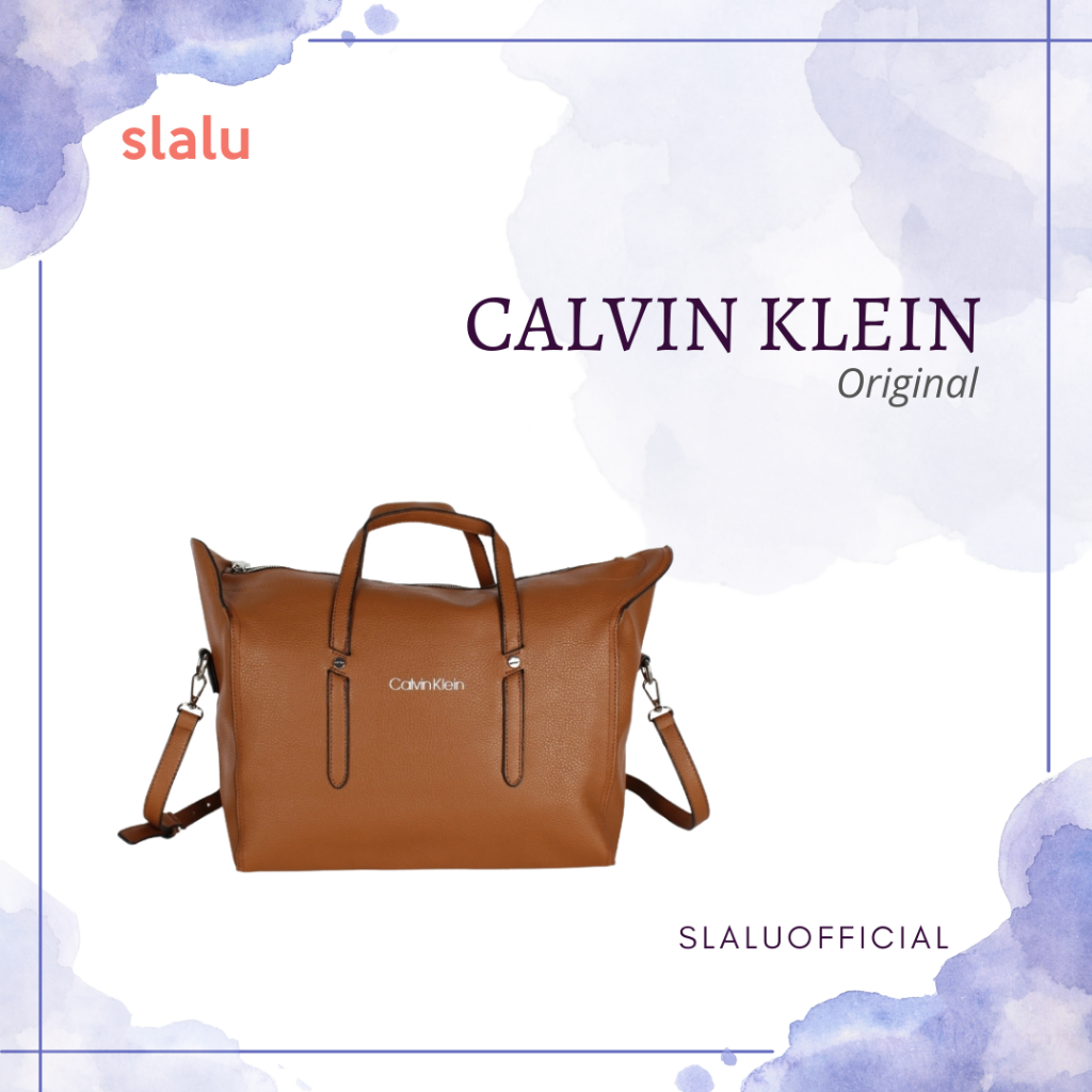 Tas Handbag & Selempang Wanita Branded Calvin Klein Duzy 2 Fungsi