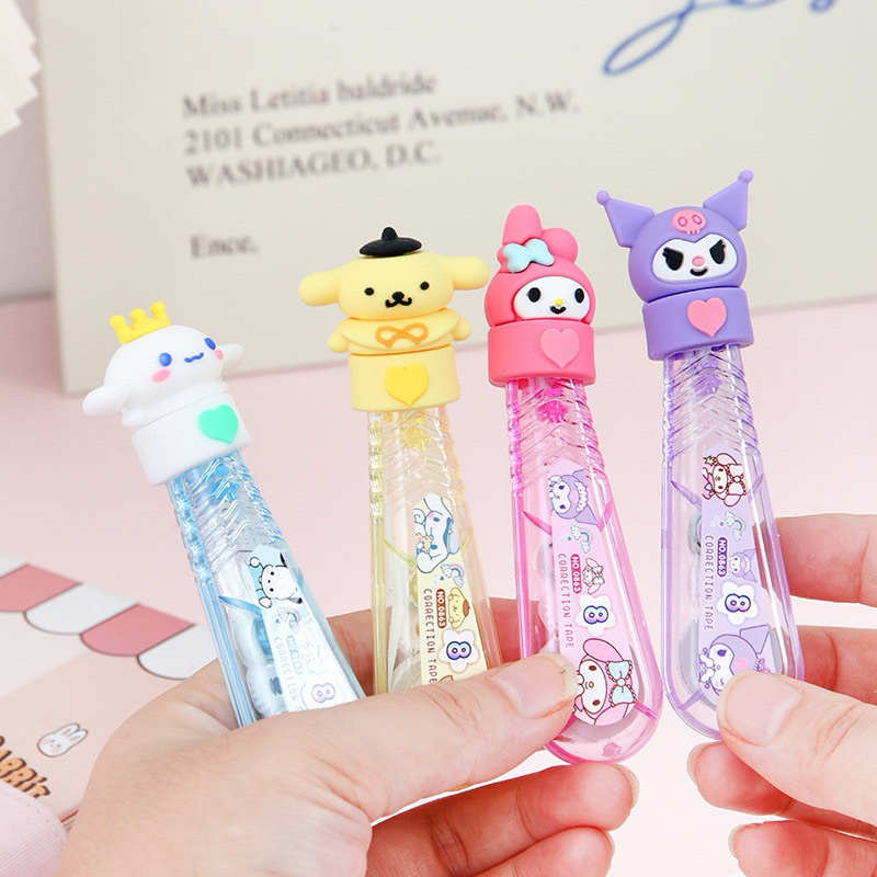 

CORRECTION ROLLER 0863 BONEKA SANRIO / TIP-X KERTAS CINNAMOROLL KUROMI