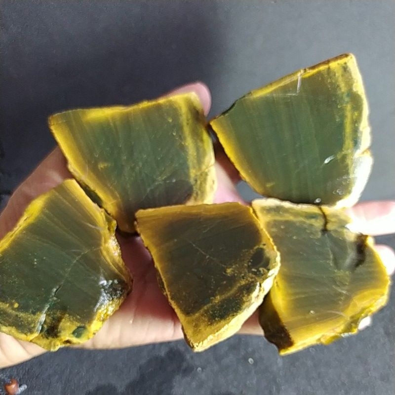 Batu akik hijau cincau Garut